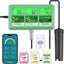 Monitor de pH EC PPM para hidropónica con solución calibración y limpieza