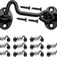 Pestillo puerta granero 4pulg set 12 herrajes metal resistente