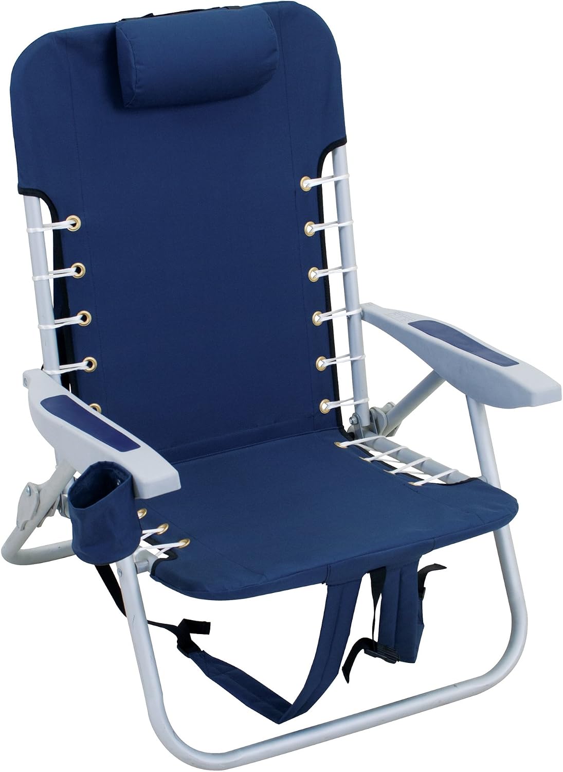 Silla playa plegable con suspensión 4 posiciones