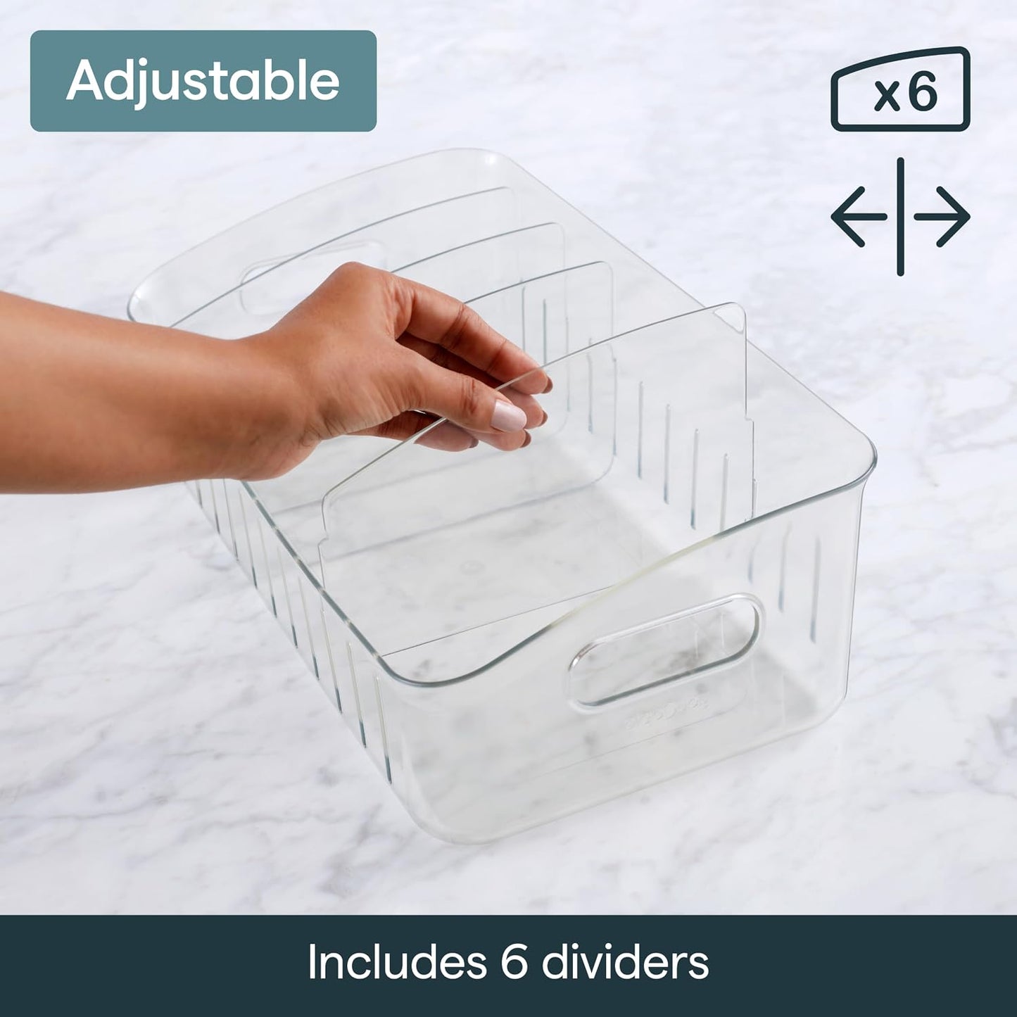 Contenedor congelador 15" sin BPA transparente