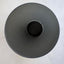 Vaso plástico negro mate reutilizable, set de 6