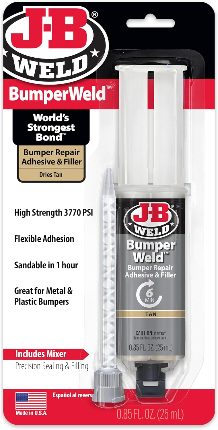 Jeringa Reparación Parachoques BumperWeld Marrón