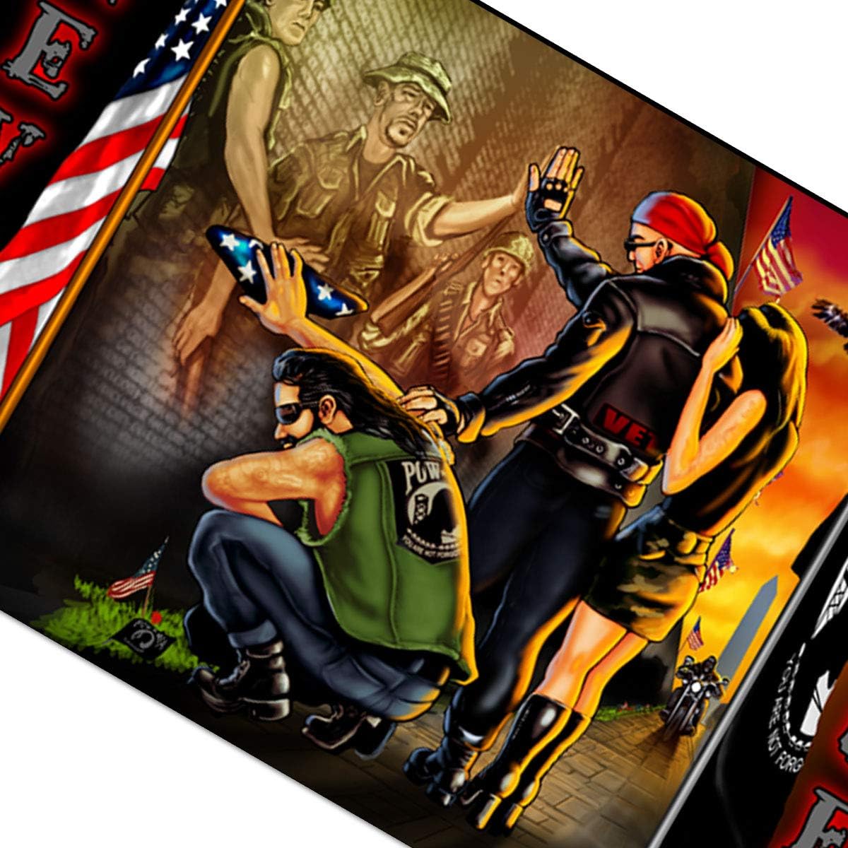 Bandera pared Vietnam 3x5" multicolor
