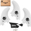 Aletas surf fibra vidrio reciclado set 3 con FCS