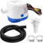 Kit bombeo automático sentina 12V 1-1/8" manguera