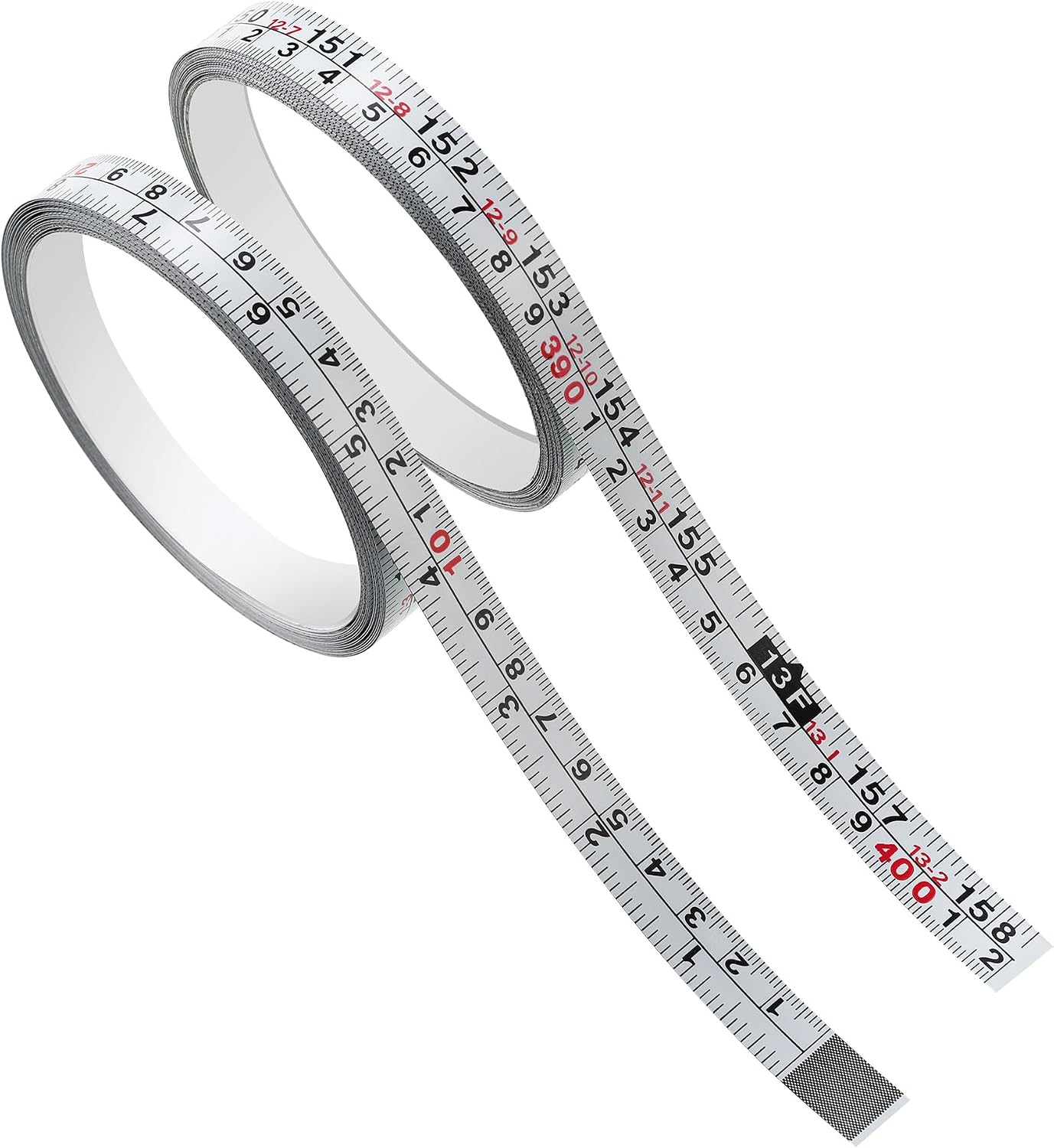 2 Pack Cinta Métrica Autoadhesiva 1/2pulg 158pulg 400cm