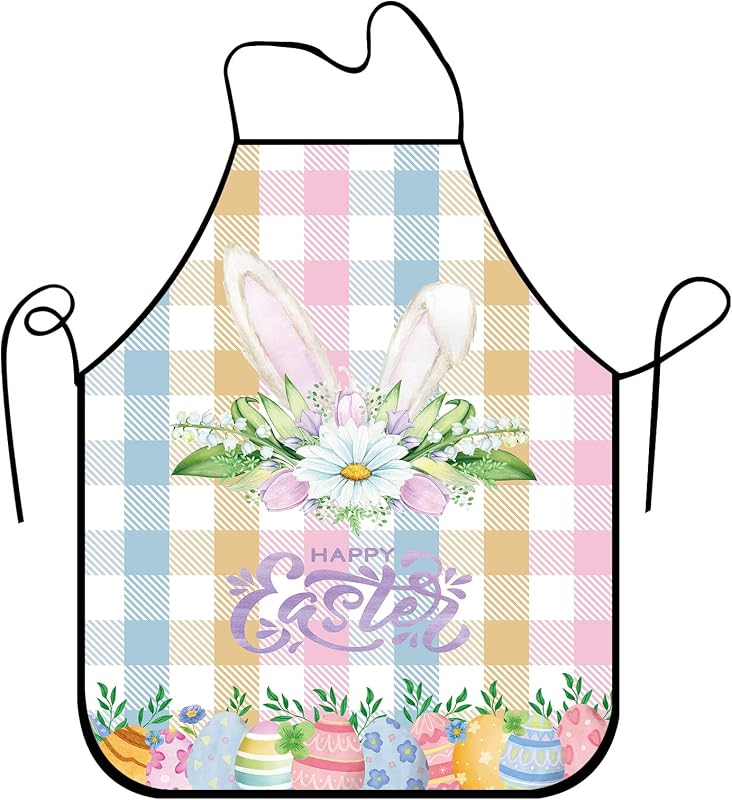 Delantal ajustable con babero para cocina asar hornear