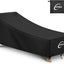 Fundas impermeables tumbona patio resistente UV 84x32x32pulg
