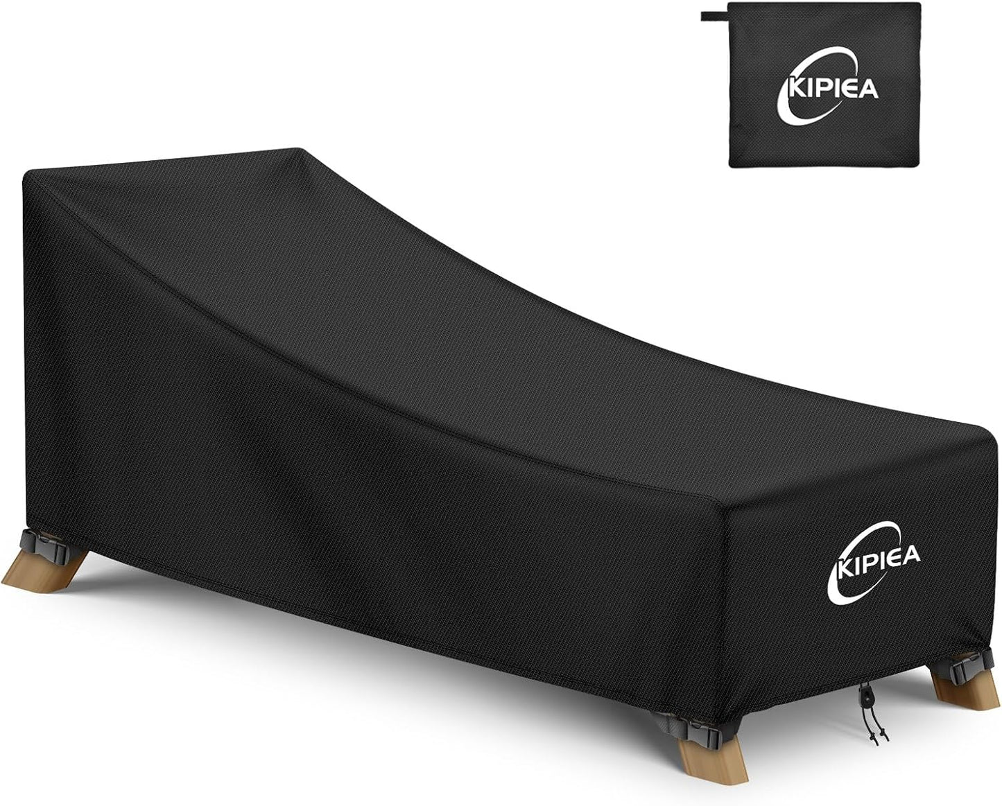 Fundas impermeables tumbona patio resistente UV 68x30x30pulg