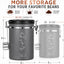 Recipiente café acero inox hermético con cuchara 38