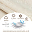 Cubierta hoguera redonda 54pulg impermeable 600d resistente