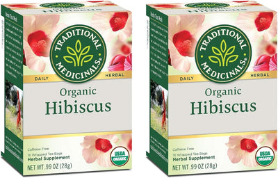 Té hibisco orgánico 16 bolsas paquete 2