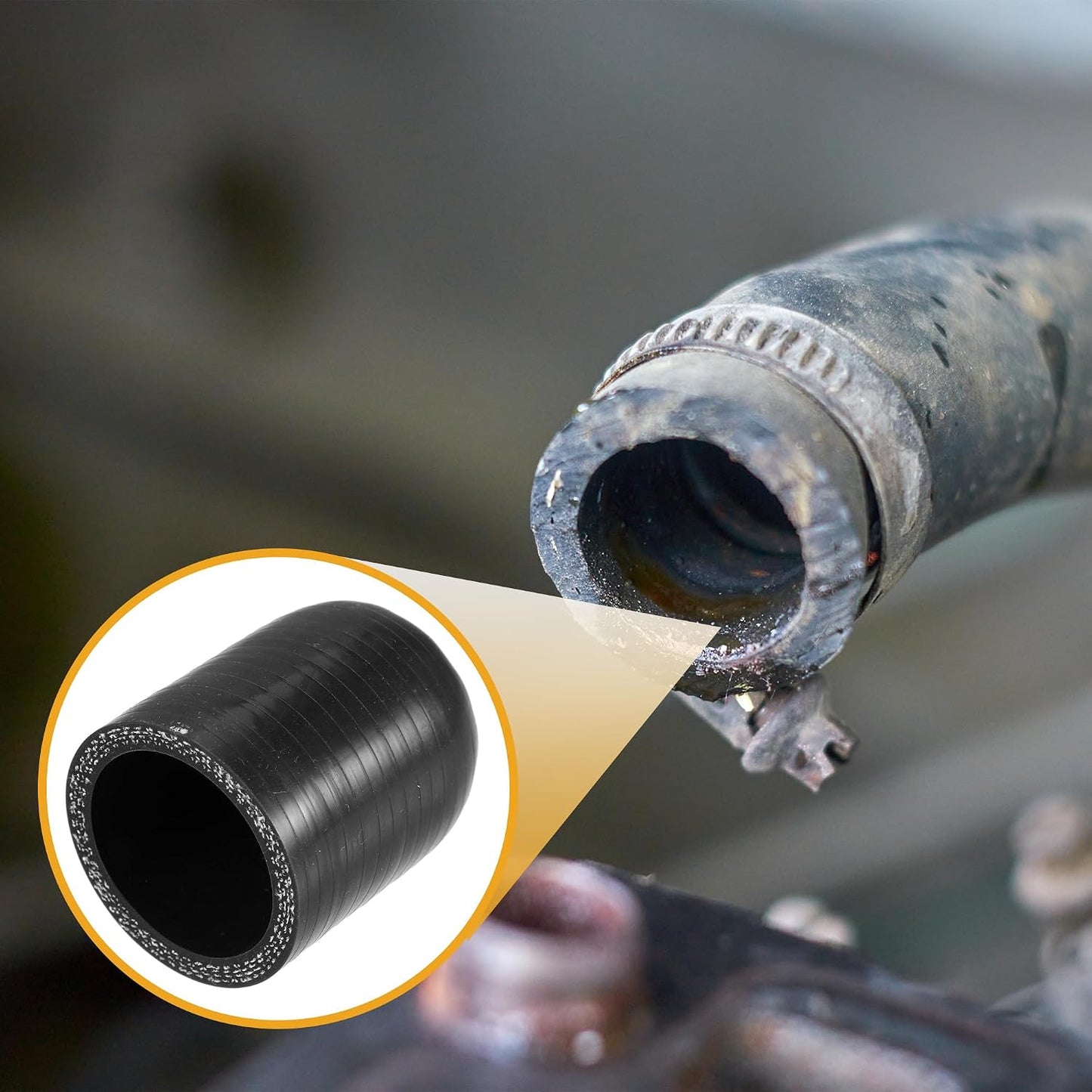 Tapón silicona universal para manguera vacío coche 38mm