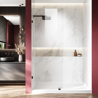 Puerta ducha vidrio templado 30.5x78.75pulg transparente