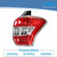 Luz trasera pasajero Subaru Forester 14-16 84912SG041