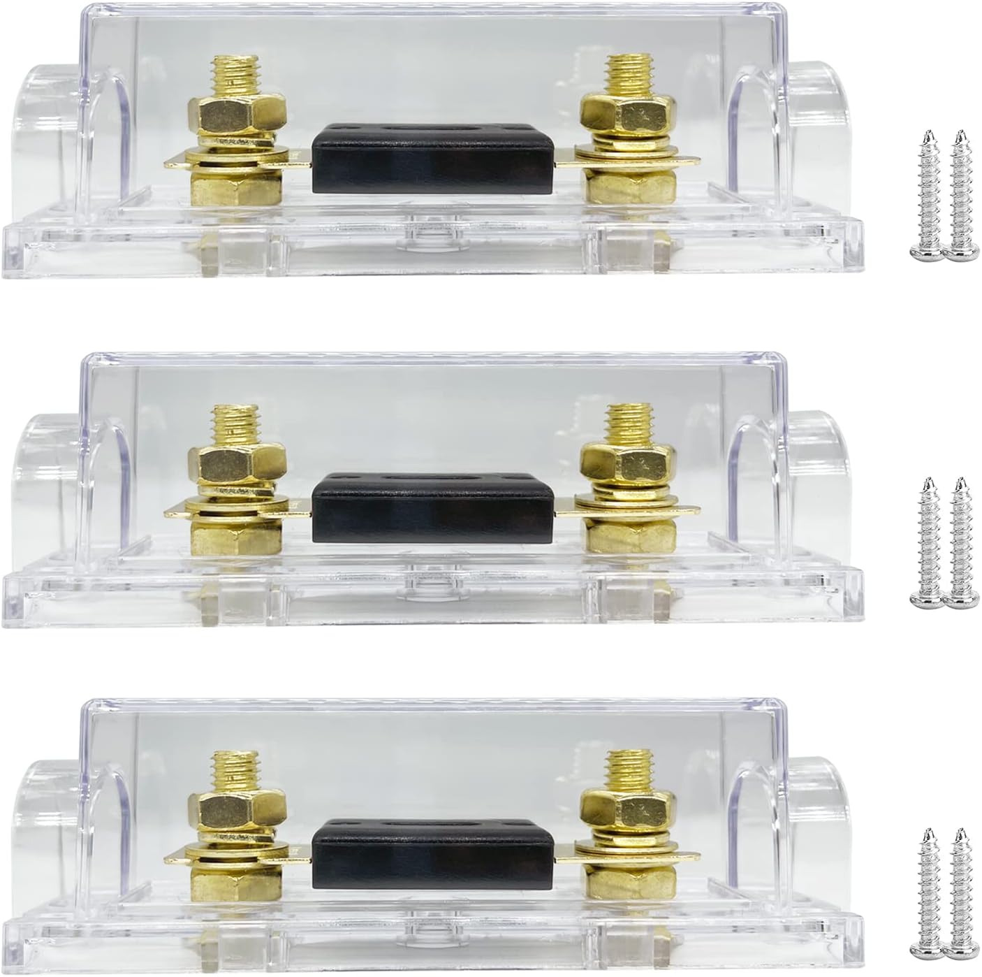 Kit portafusibles ANL 500A paquete 3