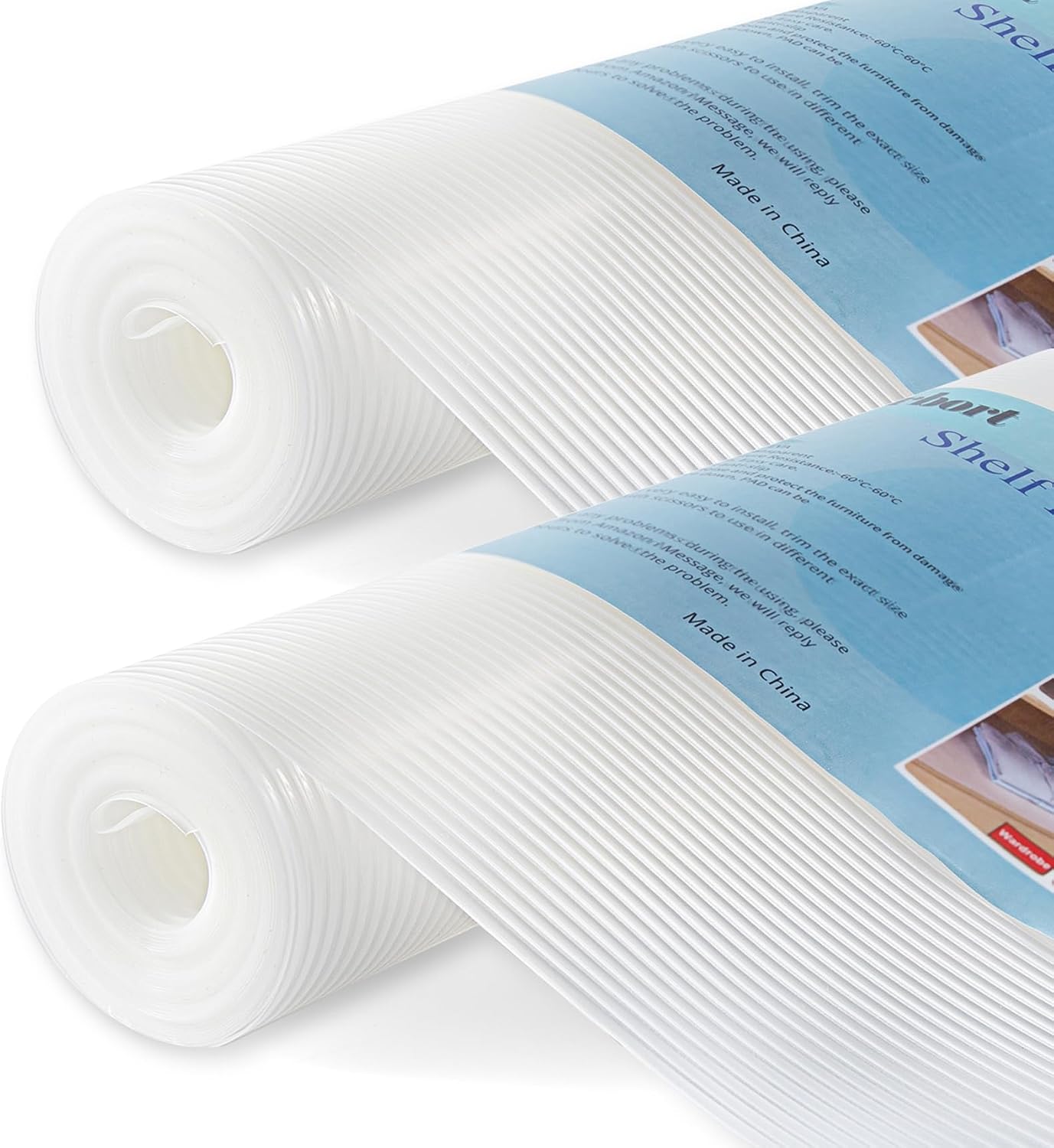 2 Rollos Forro Antiderrap 14" x 20ft para Cajones Cocina