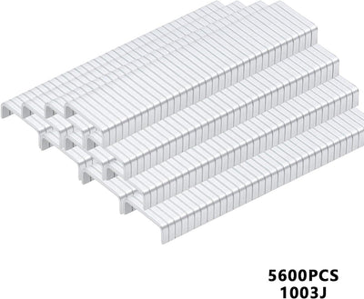 Grapas U galvanizadas 1/8 pulg 5600uds caja almacenamiento