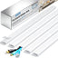 Kit ocultador cables autoadhesivo para pared 70.8pulg