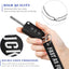 Llavero personalizado etiqueta llave bordada unisex