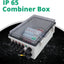 Caja combinada solar 4 cuerdas 15A impermeable con bloqueo