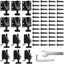 12 Pzas Niveladores Muebles 3960lb 2" Antiderrap
