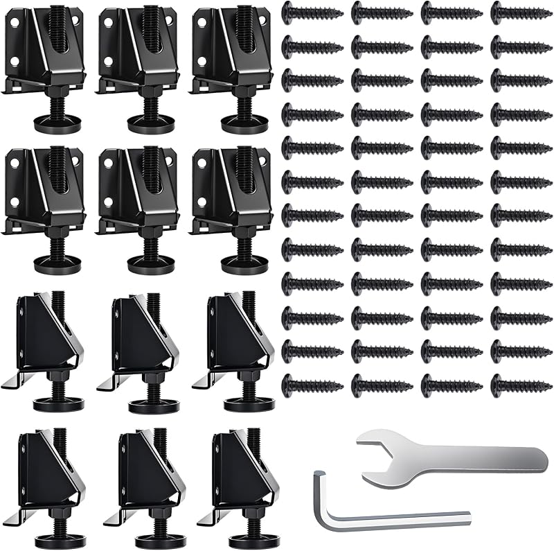 12 Pzas Niveladores Muebles 3960lb 2" Antiderrap