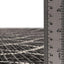 Alfombra área redonda 3ft1pulg carbón/marfil