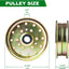 Polea loca plana Ex Mark T oro comp TimeCutter ZX