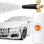 Cañón espuma nieve ajustable perilla latón botella 1l