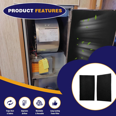 2 Filtros horno móvil compatibles Miller Nordyne