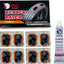 Kit reparación neumáticos 48 pzas 24x35mm con cemento 20cc