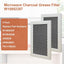 Filtro grasa carbón para microondas Whirlpool Maytag 5.27x3.3pulg
