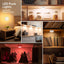 Luces LED 12 colores control remoto para armario cocina pack 12