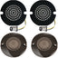 Kit luces freno LED 81 LED 3.25" cubiertas ahumadas Harley