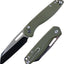 Cuchillo plegable bolsillo botón 3pulg mango compuesto