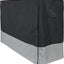 Cubierta estante leña 6ft poliéster 600d respaldo PVC gris