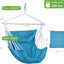 Silla hamaca cuerda 2 almohadas barra acero antiderrap