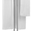 Toallero inox 2 niveles soporte T con base mármol