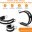 12 Acolchadas Abridoras Cable 2" Acero Inox 304