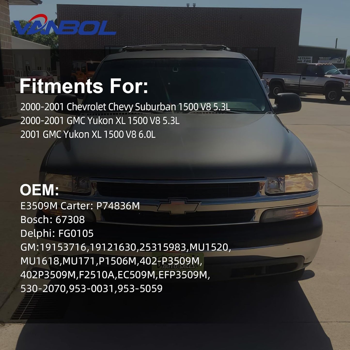 Modulo bomba combustible eléctrica Chevy Suburban GMC Yukon