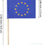 Banderas UE mini para cupcakes 100 pzas