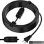 Cable extensión 4ft 2 clavijas 3 tomas plano ETL OFC