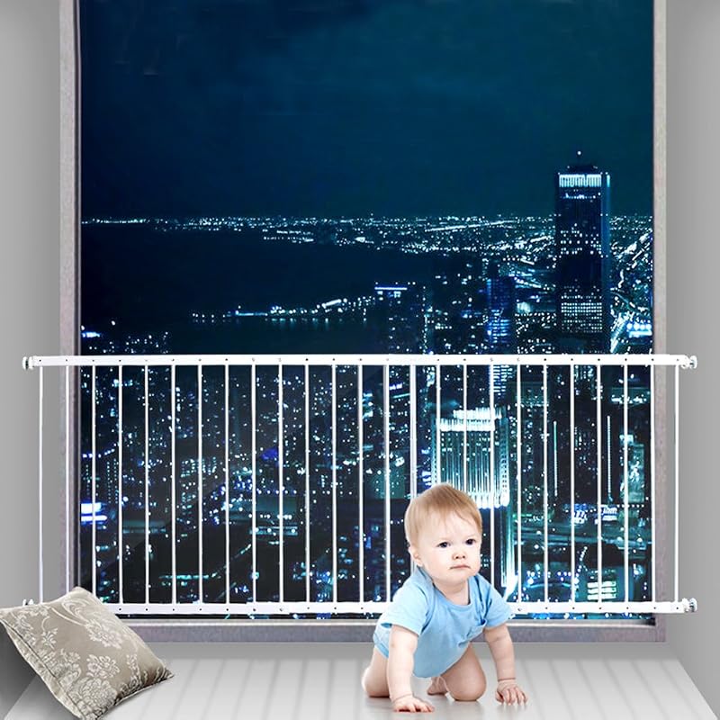 Protectores ventana ajustables 61.4-86.6" seguridad niños