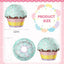 6 Pzas Faroles Candyland 12pulg Decoración Fiesta