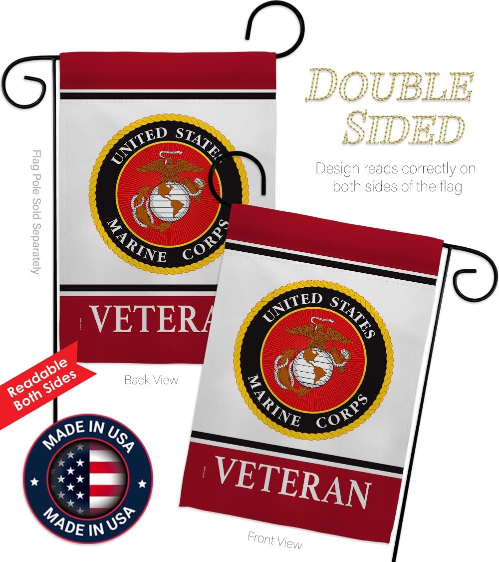 Bandera jardín USMC Semper Fi decoración casa