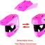 Casco motocross niños multideporte rosa gafas guantes pack