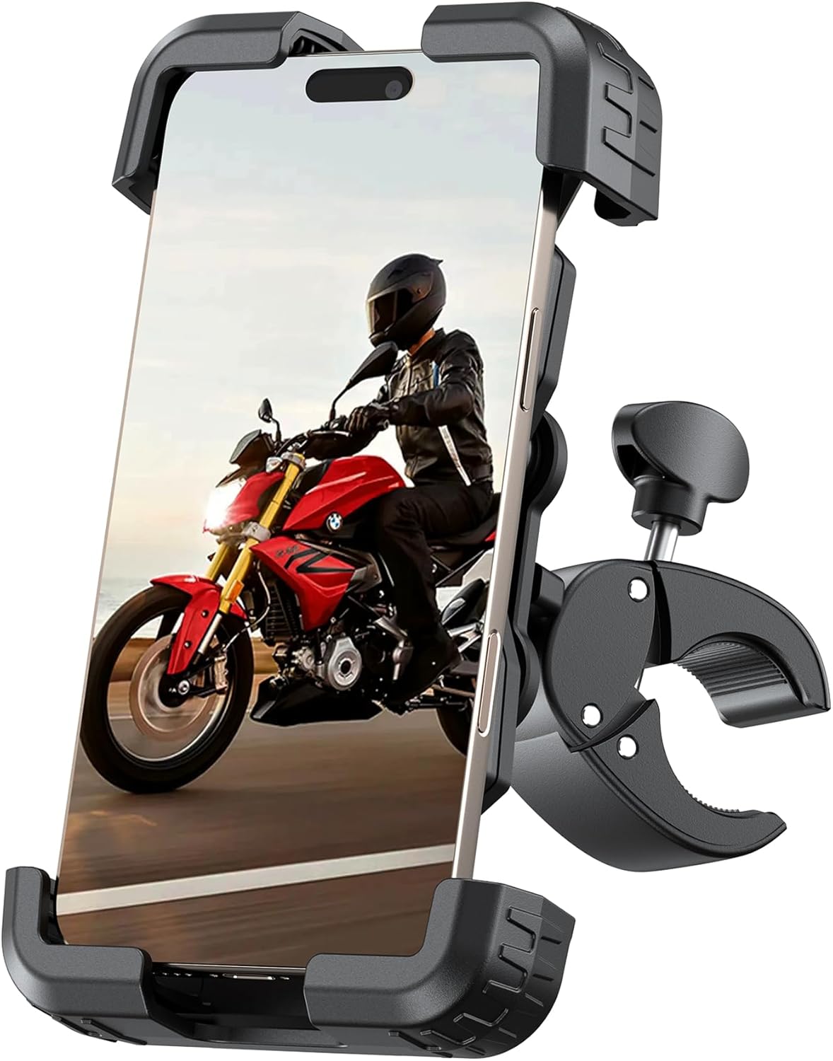 Soporte teléfono motocicleta 7.2pulg anti vibración