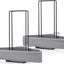 Organiz. perchas apilable pack 2 soporte 110 perchas alambre