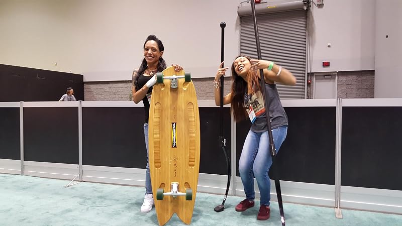 Palo de push longboard fitness para tierra